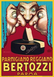 Bertozzi Parmigiano Reggiano, 1930. Creator: Mauzan, Luciano Achille (1883-1952)