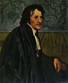 Bertel Thorwaldsen 1768-1844. - Gemälde von Eckersberg 1934. Creator: Unknown