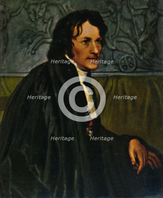 'Bertel Thorwaldsen 1768-1844. - Gemälde von Eckersberg', 1934. Creator: Unknown.