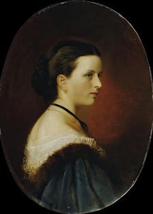 Bertha von Thoren, 1857. Creator: Otto von Thoren