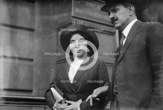 Bertha Zech, 1913. Creator: Bain News Service.