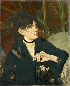Berthe Morisot with a Fan, 1874