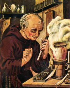 Berthold Schwarz (im 14. Jahrh) 1934. Creator: Unknown