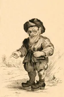 Bertholde, Prime Minister to Alboinus King of Lombardy 1821. Creator: R Page
