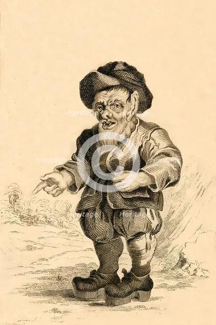 'Bertholde, Prime Minister to Alboinus King of Lombardy', 1821.  Creator: R Page.