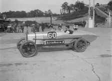 Bertie Kensington Moir in his Aston Martin at the JCC 200 Mile Race, Brooklands, Surrey, 1921. Artist: Bill Brunell