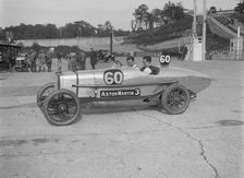 Bertie Kensington Moir in his Aston Martin at the JCC 200 Mile Race, Brooklands, Surrey, 1921. Artist: Bill Brunell