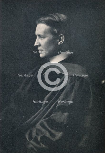 Bertram Grosvenor Goodhue, American architect, 1925. Artist: Unknown.