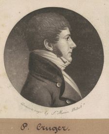 Bertram Peter Cruger, 1802. Creator: Charles Balthazar Julien Févret de Saint-Mémin