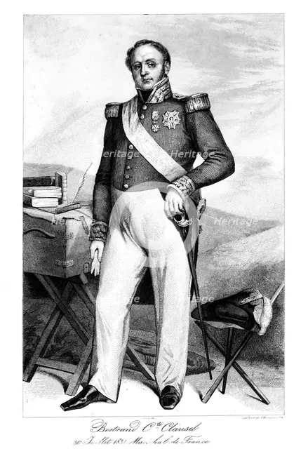 Bertrand Clausel (1772-1842), Marshal of France, 1839.Artist: Ruhiere