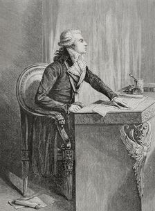 Bertrand Barère, (Bertrand Barère de Vieuzac) (1755-1841), French lawyer and..., 1876. Creator: Unknown