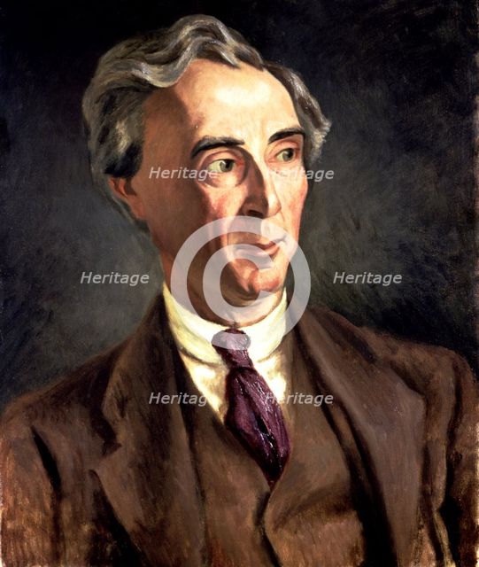 Bertrand Russell (1872- 1970), British mathematician, philosopher and writer, Nobel Prize of Lite…