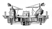 Bessemer's Steel-converting Apparatus c1917