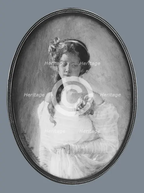 Bessie Moore, 1899. Creator: Virginia Richmond Reynolds.