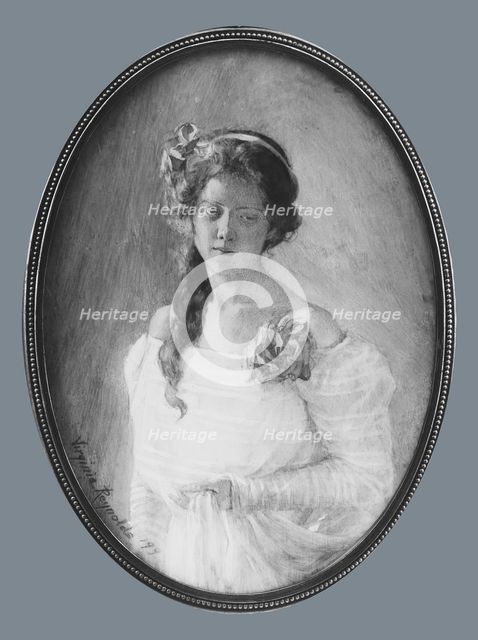 Bessie Moore, 1899. Creator: Virginia Richmond Reynolds.