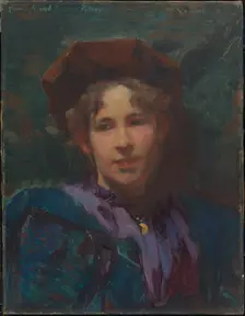 Bessie Potter Vonnoh, 1895. Creator: Robert William Vonnoh