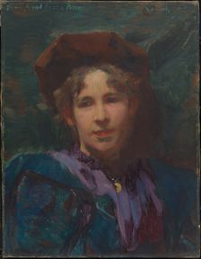 Bessie Potter Vonnoh, 1895. Creator: Robert William Vonnoh