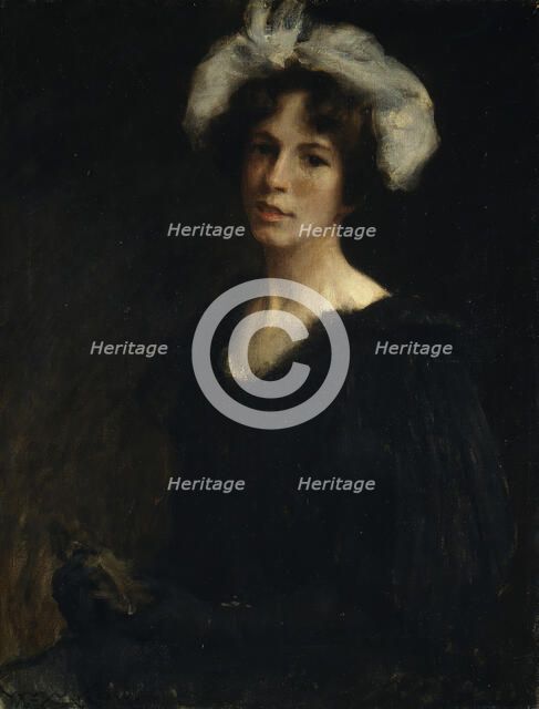 Bessie Potter, ca. 1895. Creator: William Merritt Chase.