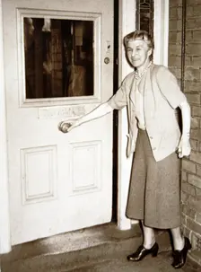 Bess Thomas, Chief Librarian Mosman Library, 1945 -1962. Creator: Unknown
