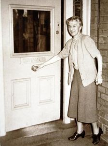 Bess Thomas, Chief Librarian Mosman Library, 1945 -1962. Creator: Unknown