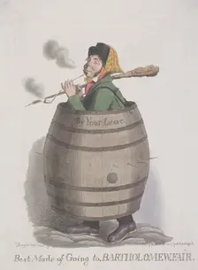 Best Mode of Going to Bartholomew Fair c1825. Artist: Theodore Lane