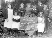 Best school attendence of Llangadfan School, Montgomeryshire, 1906-1907 Creator: Unknown