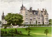 Bestwood Lodge, Nottinghamshire, home of the Duke of St Albans, c1880