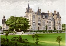Bestwood Lodge, Nottinghamshire, home of the Duke of St Albans, c1880