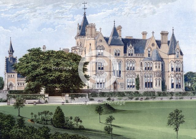 Bestwood Lodge, Nottinghamshire, late 19th century. Artist: Unknown
