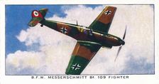 B.F.W. Messerschmitt Bf. 109 Fighter 1938
