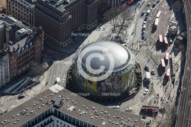 BFI IMAX Cinema, South Bank, Lambeth, London, 2018. Creator: Historic England Staff Photographer.