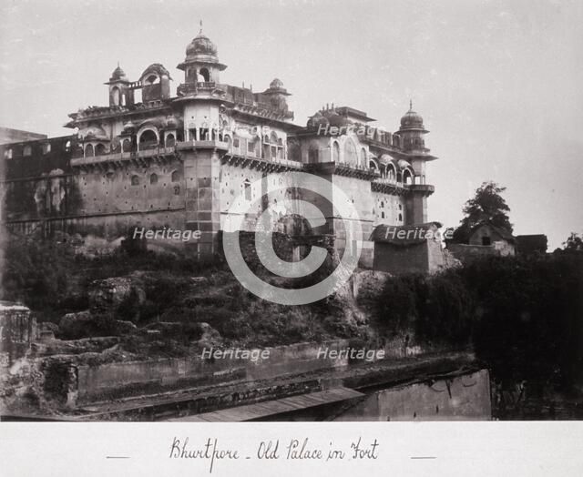 Bhurtpore - Old Palace in Fort, Late 1860s. Creator: Samuel Bourne.