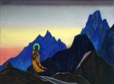 Bhagavan 1943. Creator: Roerich, Nicholas (1874-1947)