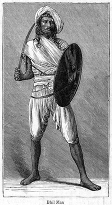 Bhil man 1886