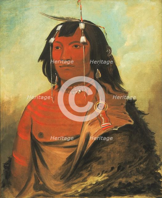 Bi-éets-ee-cure, Very Sweet Man, 1832. Creator: George Catlin.