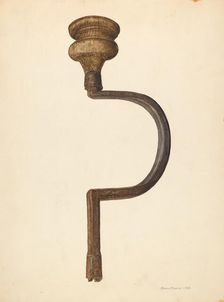 Bit Brace, 1938. Creator: Alfonso Moreno