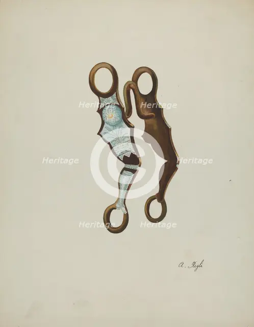 Bit, c. 1940. Creator: A. Regli.