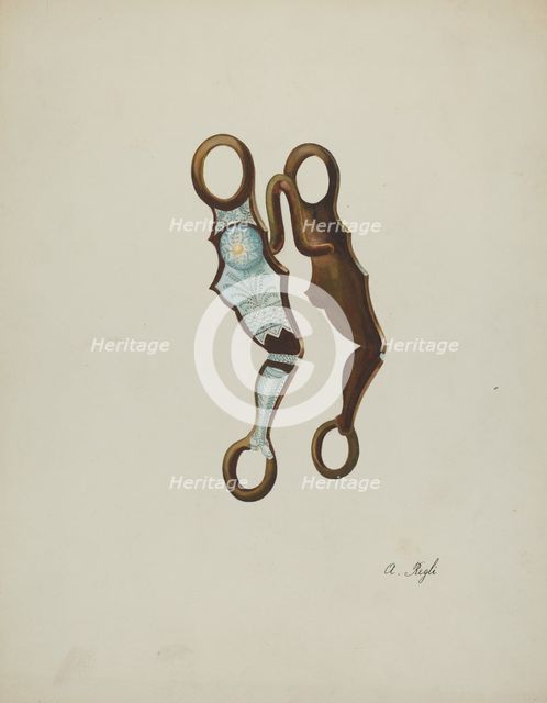 Bit, c. 1940. Creator: A. Regli.