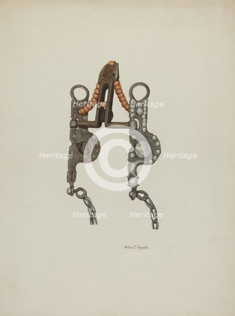 Bit, c. 1940. Creator: Arthur P. Reynolds.