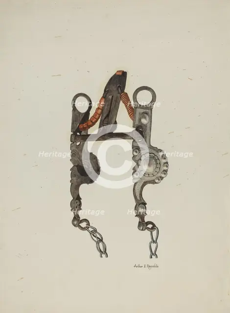Bit, c. 1940. Creator: Arthur P. Reynolds.