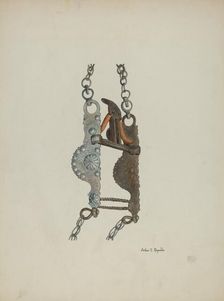 Bit, c. 1940. Creator: Arthur P. Reynolds