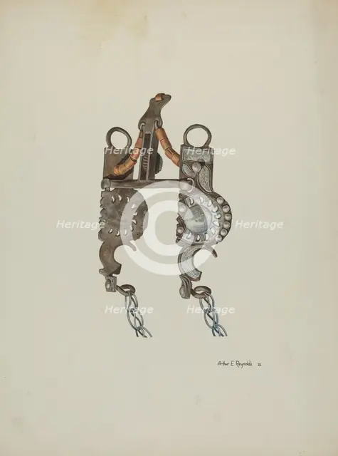 Bit, c. 1940. Creator: Arthur P. Reynolds.