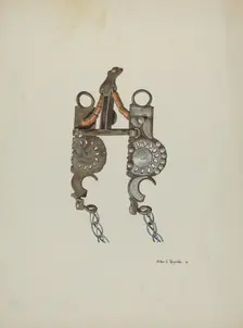 Bit, c. 1940. Creator: Arthur P. Reynolds