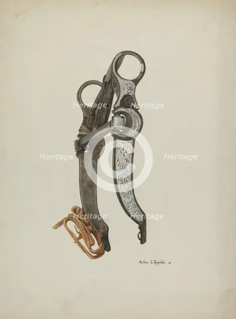 Bit, c. 1940. Creator: Arthur P. Reynolds.