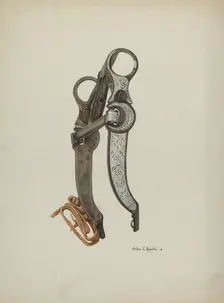 Bit, c. 1940. Creator: Arthur P. Reynolds