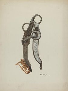 Bit, c. 1940. Creator: Arthur P. Reynolds