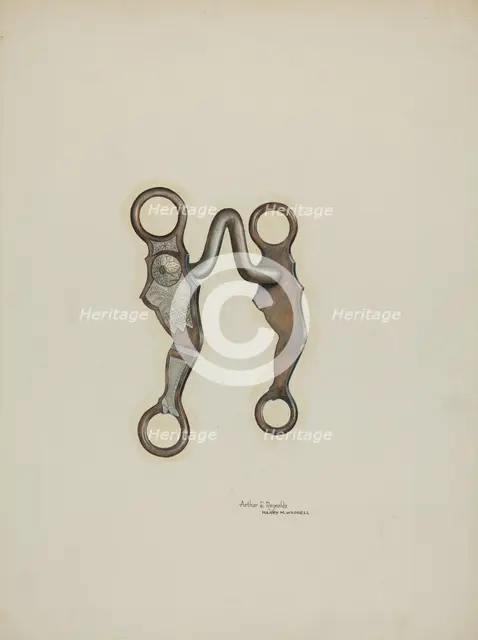 Bit, c. 1940. Creator: Arthur P. Reynolds.