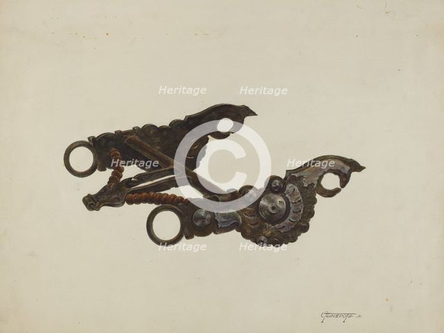 Bit, c. 1940. Creator: Gerald Transpota.