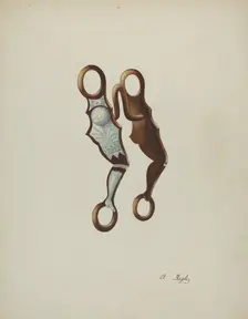 Bit, c. 1940. Creators: A. Regli, Hazel Sheckler
