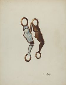 Bit, c. 1940. Creators: A. Regli, Hazel Sheckler